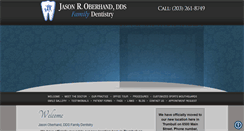 Desktop Screenshot of jasonoberhanddds.com